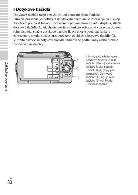 Sony NEX-C3A - NEX-C3A Mode d'emploi Tch&egrave;que