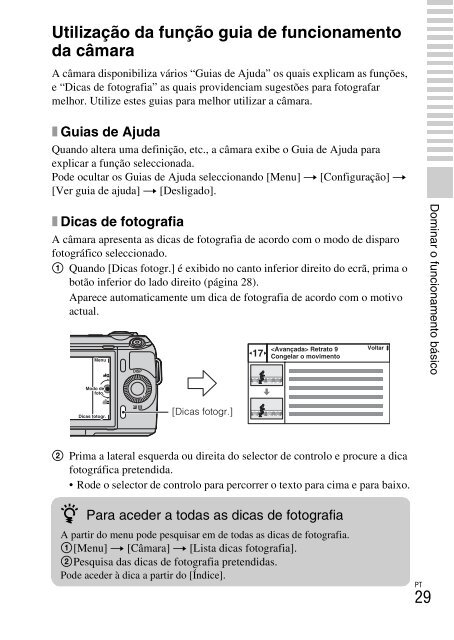 Sony NEX-C3A - NEX-C3A Consignes d&rsquo;utilisation Portugais