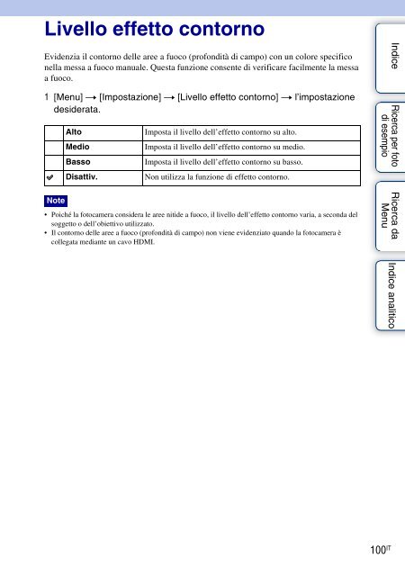 Sony NEX-C3A - NEX-C3A Consignes d&rsquo;utilisation Italien