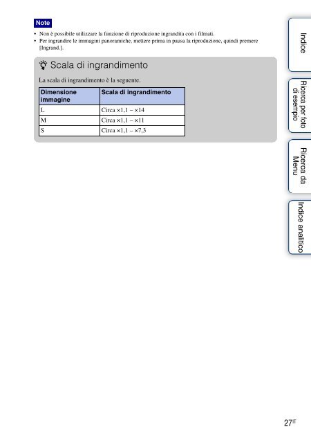 Sony NEX-C3A - NEX-C3A Consignes d&rsquo;utilisation Italien