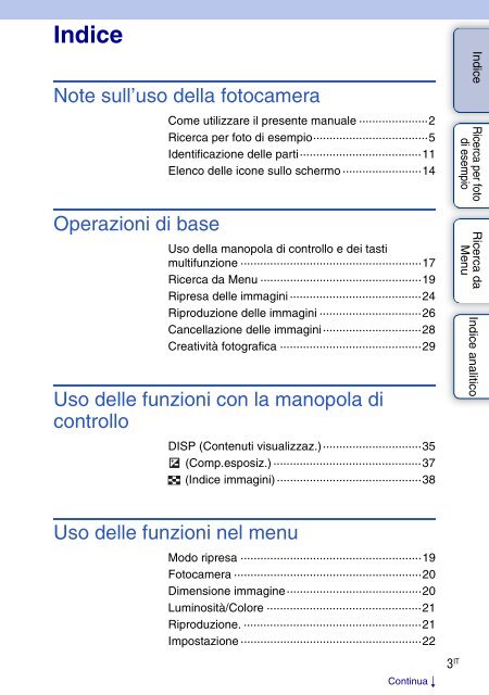 Sony NEX-C3A - NEX-C3A Consignes d&rsquo;utilisation Italien