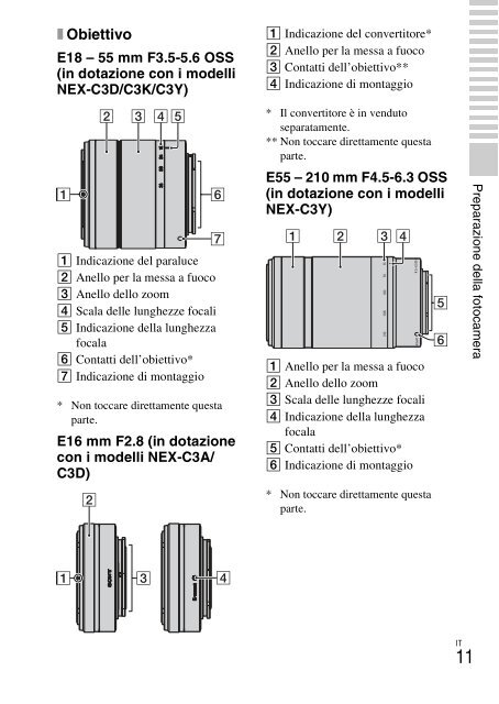 Sony NEX-C3A - NEX-C3A Consignes d&rsquo;utilisation Fran&ccedil;ais