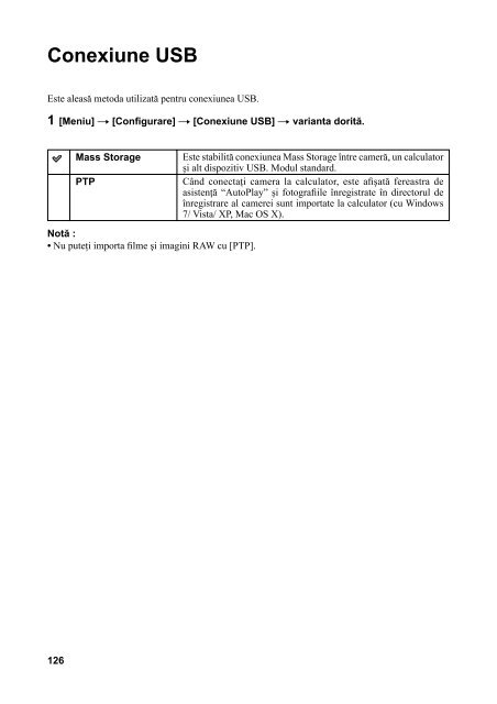 Sony NEX-C3A - NEX-C3A Mode d'emploi Roumain