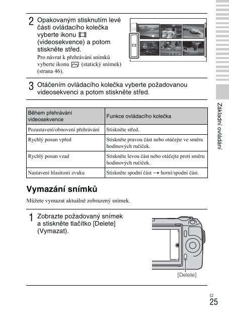 Sony NEX-C3A - NEX-C3A Mode d'emploi Slovaque