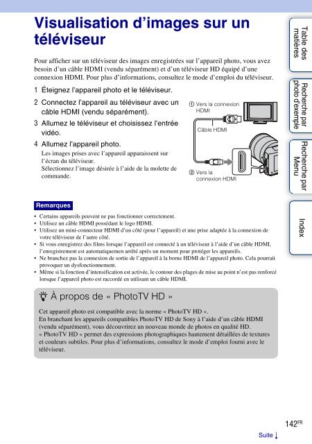 Sony NEX-C3A - NEX-C3A Consignes d&rsquo;utilisation Fran&ccedil;ais