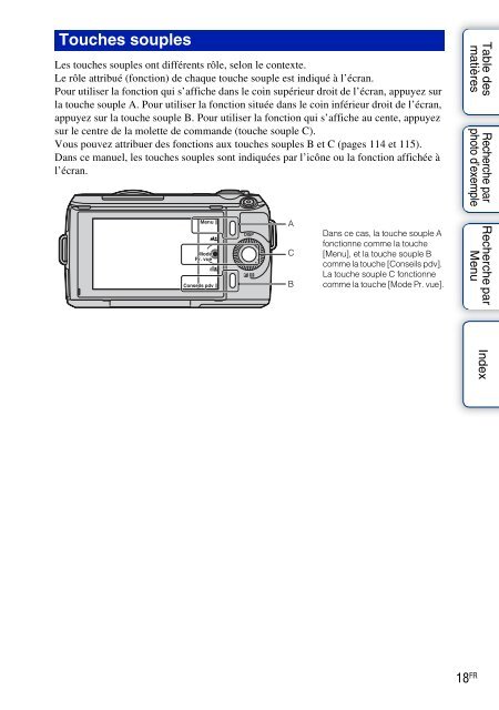 Sony NEX-C3A - NEX-C3A Consignes d&rsquo;utilisation Fran&ccedil;ais