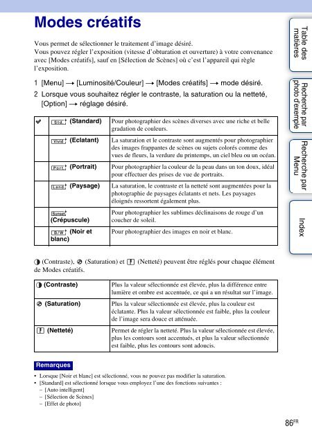 Sony NEX-C3A - NEX-C3A Consignes d&rsquo;utilisation Fran&ccedil;ais