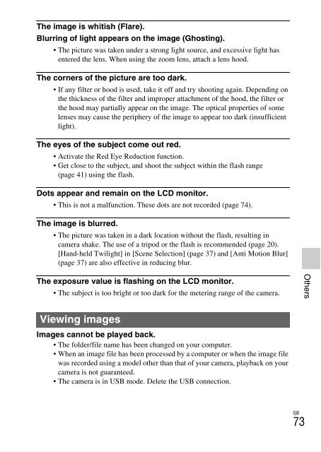 Sony NEX-C3A - NEX-C3A Consignes d&rsquo;utilisation Anglais