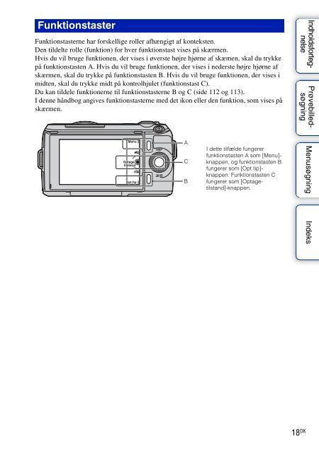 Sony NEX-C3A - NEX-C3A Consignes d&rsquo;utilisation Danois