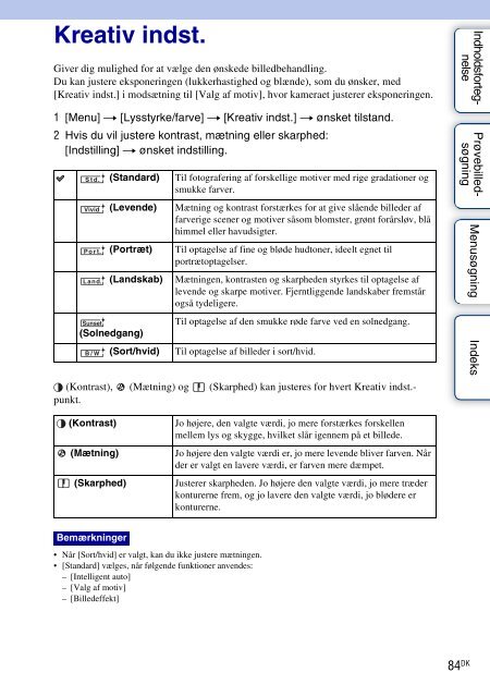 Sony NEX-C3A - NEX-C3A Consignes d&rsquo;utilisation Danois