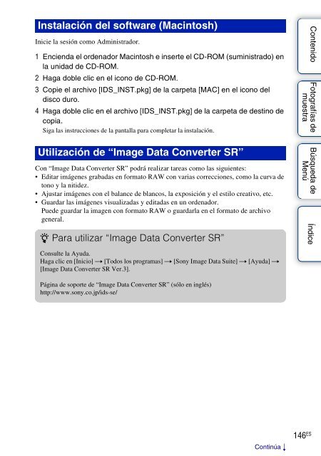 Sony NEX-C3A - NEX-C3A Consignes d&rsquo;utilisation Espagnol