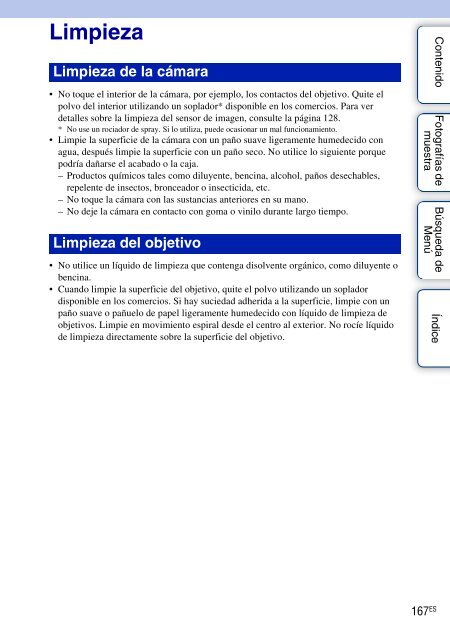 Sony NEX-C3A - NEX-C3A Consignes d&rsquo;utilisation Espagnol