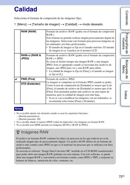 Sony NEX-C3A - NEX-C3A Consignes d&rsquo;utilisation Espagnol