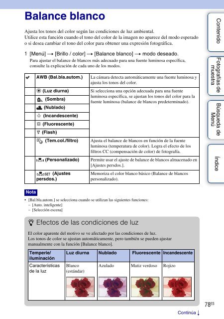 Sony NEX-C3A - NEX-C3A Consignes d&rsquo;utilisation Espagnol