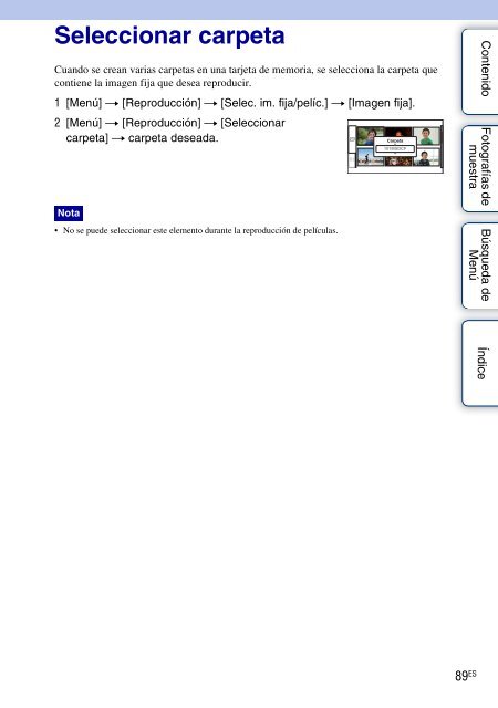 Sony NEX-C3A - NEX-C3A Consignes d&rsquo;utilisation Espagnol