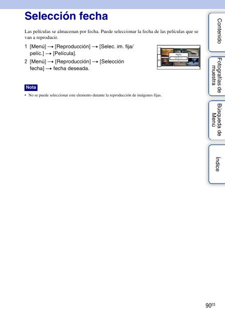 Sony NEX-C3A - NEX-C3A Consignes d&rsquo;utilisation Espagnol