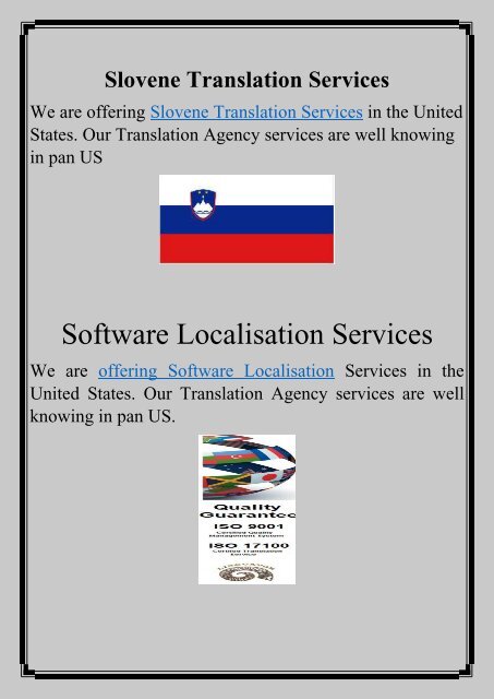 Turkish Translation Services