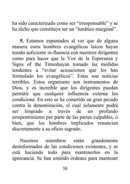 Cartas a las Iglesias - M. L. Andreasen