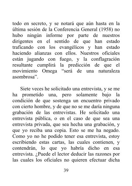 Cartas a las Iglesias - M. L. Andreasen