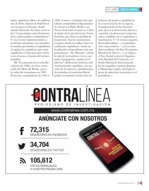 Contralínea 454