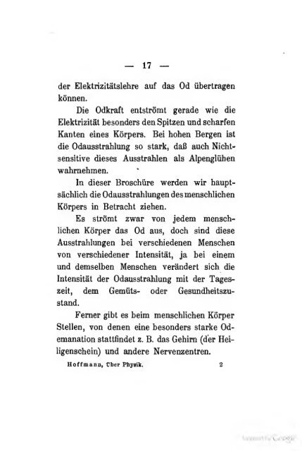 Grundzuege d. Physik des Okkultismus