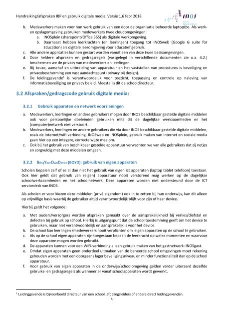 180201 handreiking_afspraken IBP en mediagebruik INOS V1.6