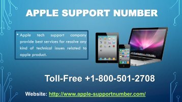 Dial Apple Support Number +1-800-501-2708 & Get Speedy Help