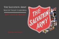 2017 Report - Salvation Army Silicon Valley