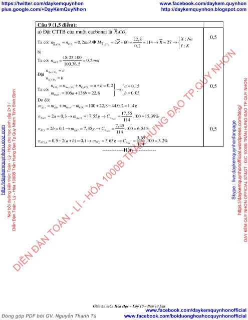 Giáo án Hóa học - Lớp 10 Cơ bản - HỌC KỲ I - Bùi Xuân Đông - THPT Tân Lâm (2017)