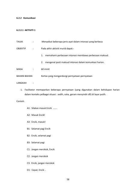 MODUL PRS KEBANGSAAN