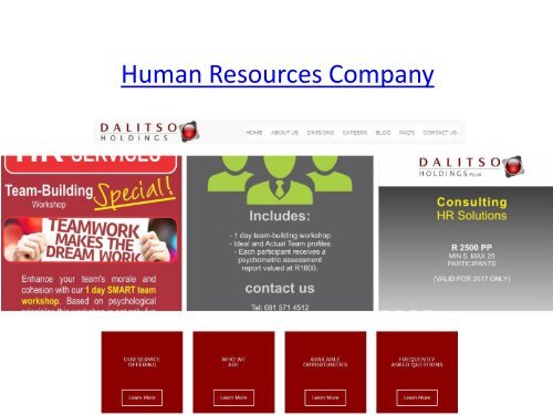 Human Resources Company