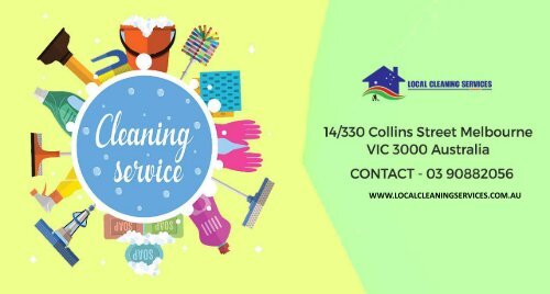 Local Cleaning Services in Melbourne