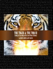 THE TIGER AND THE TORCH look book