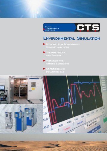 CTS - Environmental test chambers