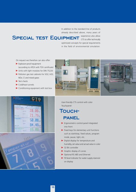 CTS - Environmental test chambers