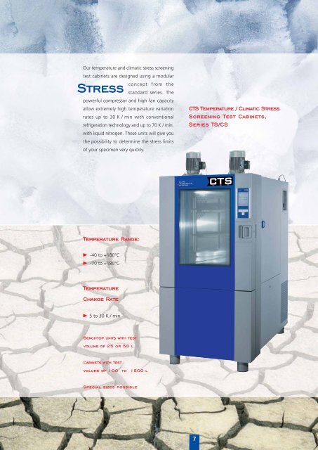 CTS - Environmental test chambers