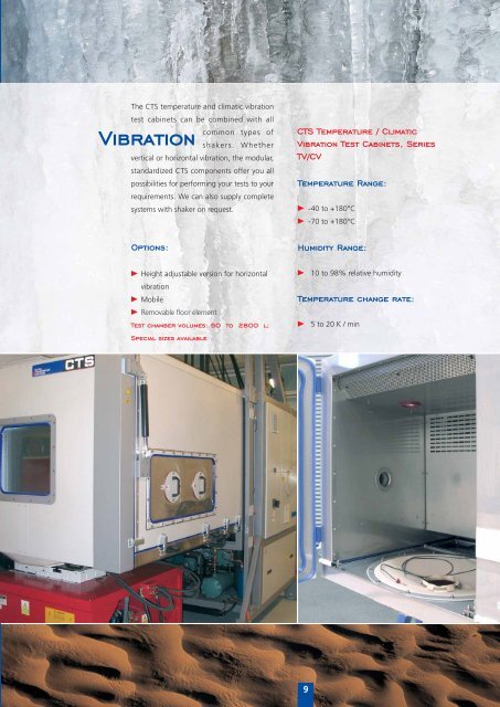 CTS - Environmental test chambers