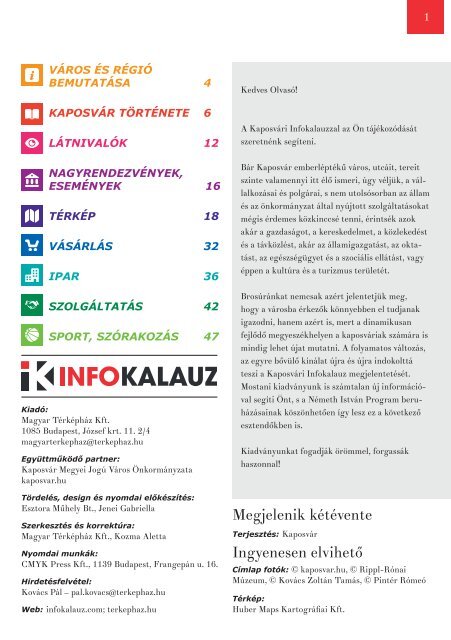 Infokalauz - Kaposvár (On-line változat)