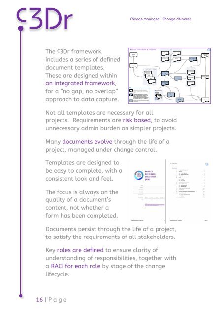 The Change Governance Framework