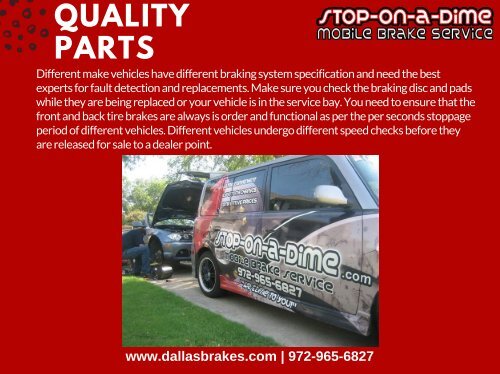 Best Part Replacements and Repair through Certified Brake Shops