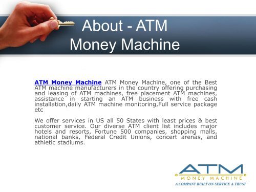 -ATM Machines for Sale
