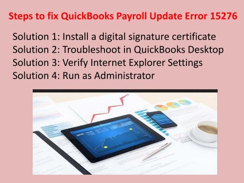 Quickbooks Payroll Update Error 15276 Call 1-888-909-0535