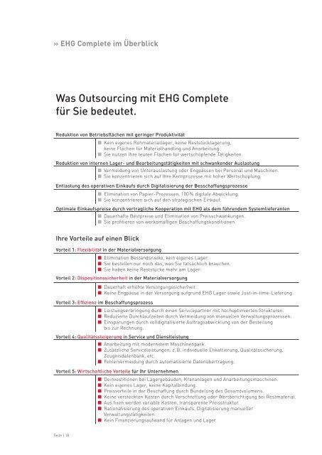 EHG Services DE