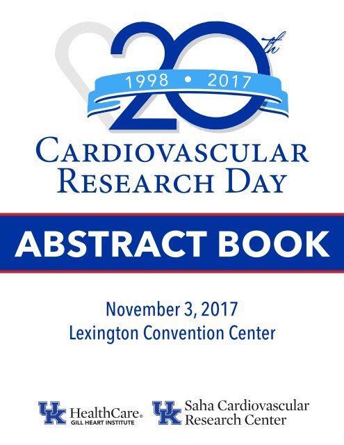 2017 Cardiovascular Research Day Abstract Book