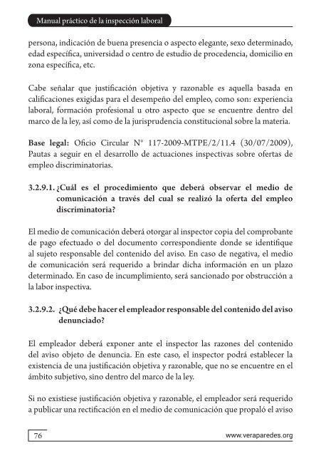 Manual Práctico de la Inspección Laboral