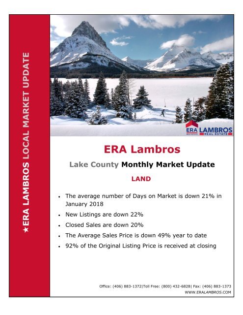 Lake County Land Update - January 2018