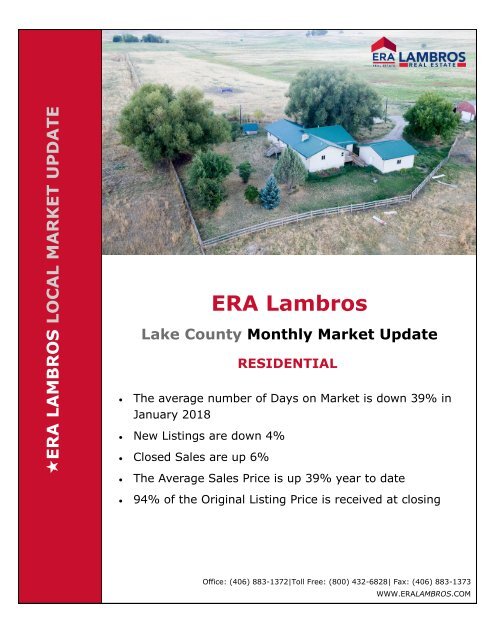 Lake County Residential Update - January 2018