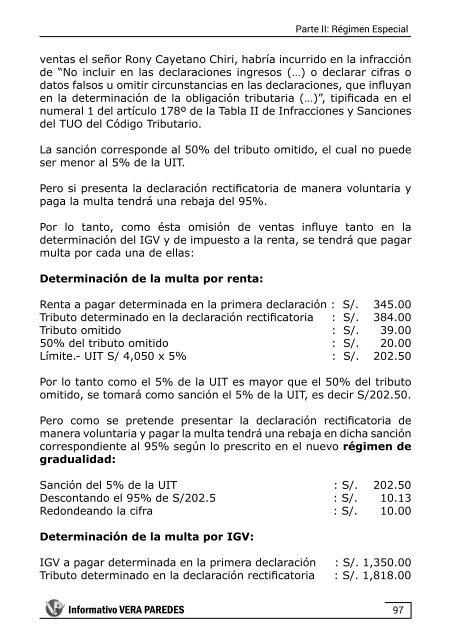 Aplicación práctica del Impuesto a la Renta de Empresas 2017