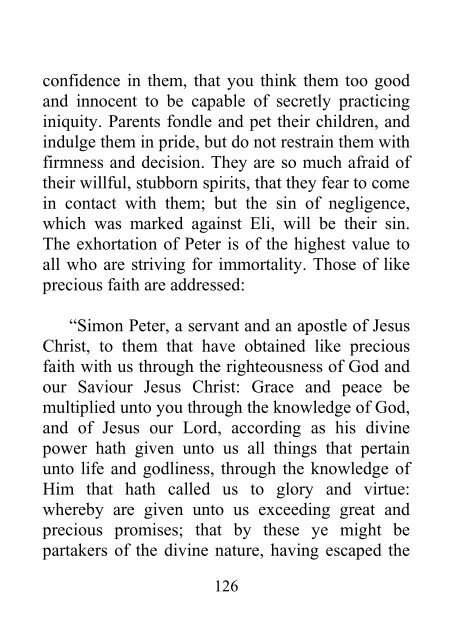 A Solemn Appeal - Ellen G. White