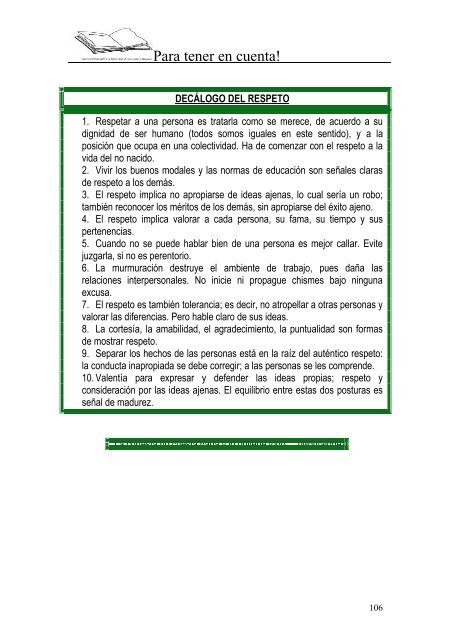 Manual de Diplomado en Valores 